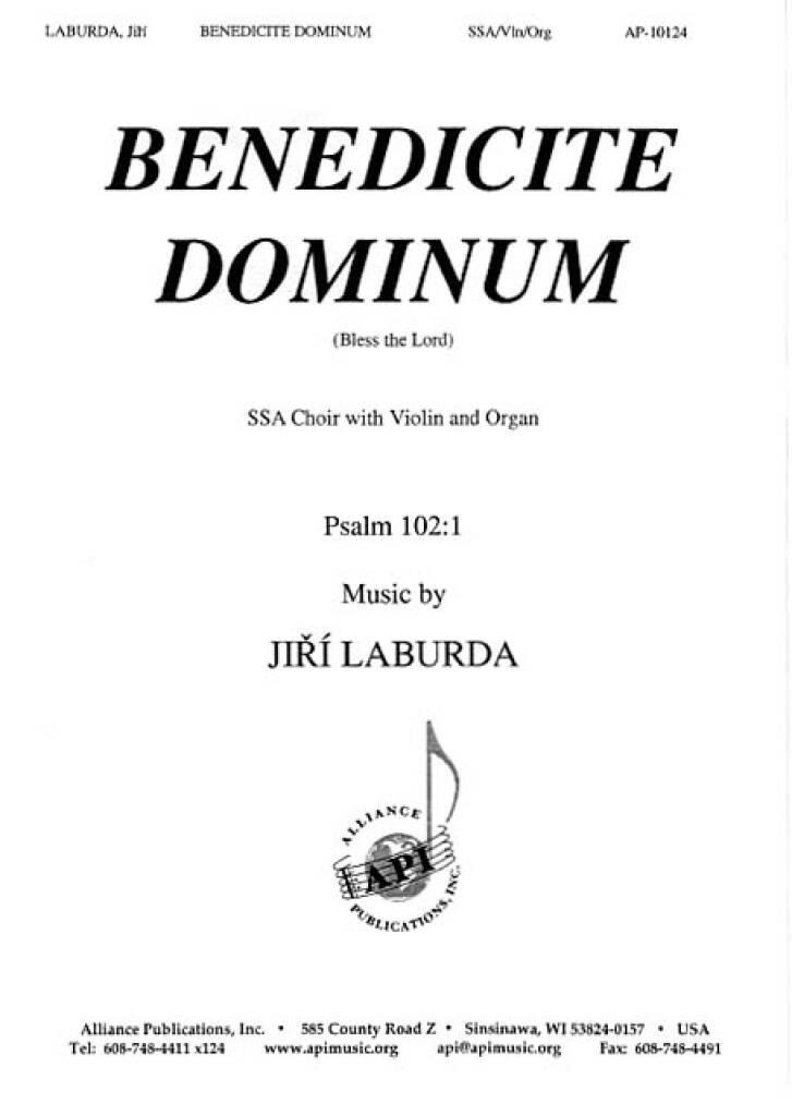 Benedicite Dominum