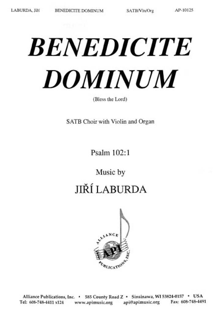 Benedicite Dominum