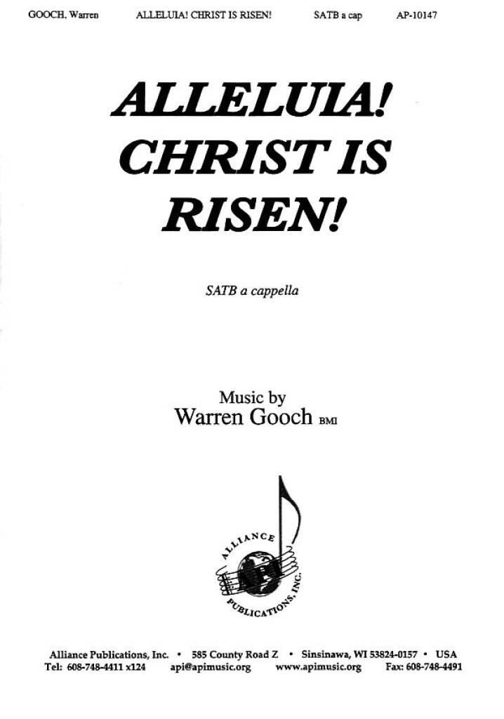 Alleluia! Christ Is Risen!