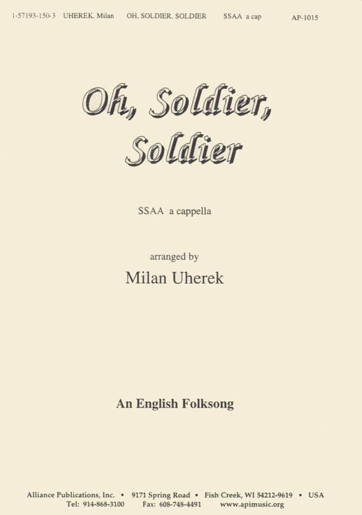 Oh, Soldier, Soldier