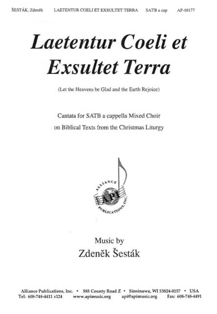 Laetentur Coeli Et Exsultet Terra
