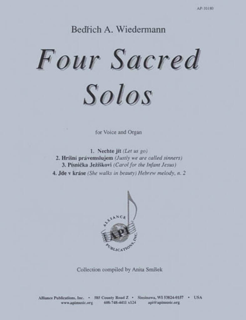 Four Sacred Solos - Voc-org