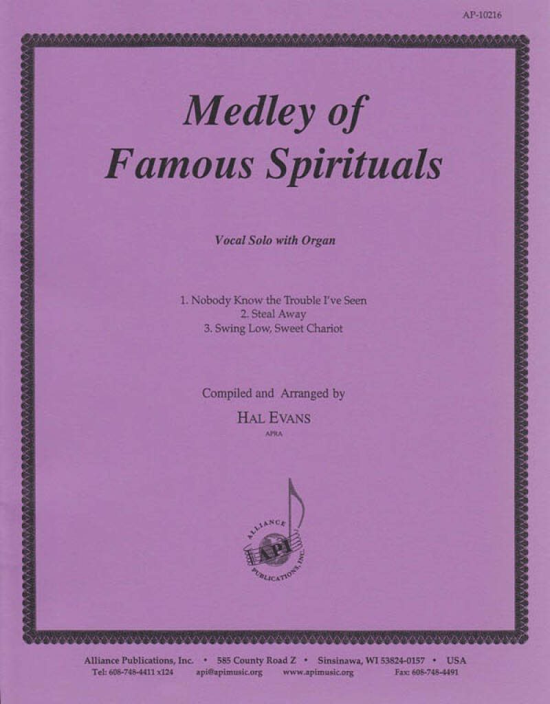 Medley Of Famous Spirituals - Voc-org