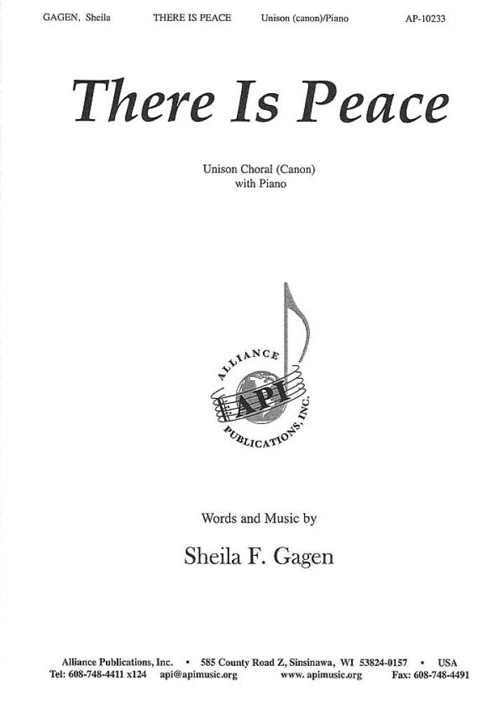 There Is Peace - Unis (canon)-pno