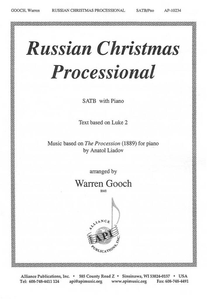 Russian Christmas Processional