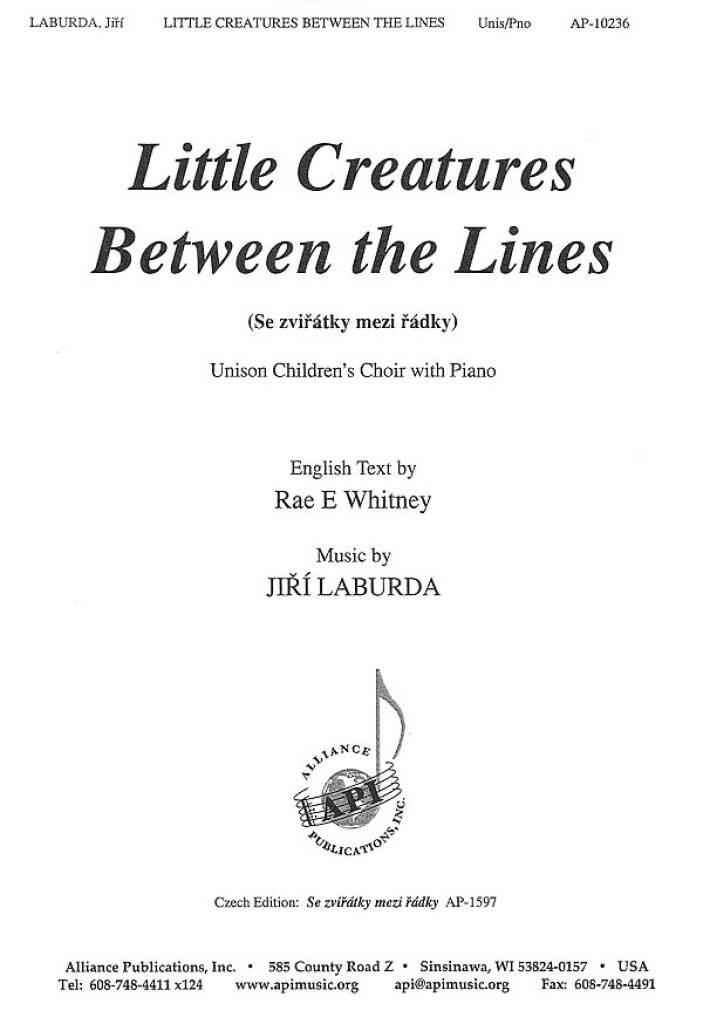 Little Creatures Between The Lines - Unis-pno