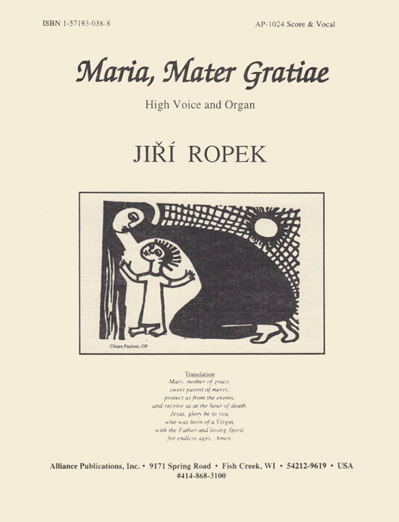 Maria, Mater Gratiae - S/t-org