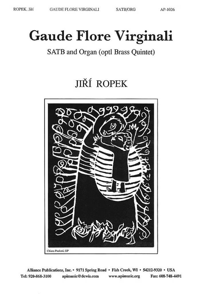 Gaude Flore Virginali - Ropek - Satb-org-br 5
