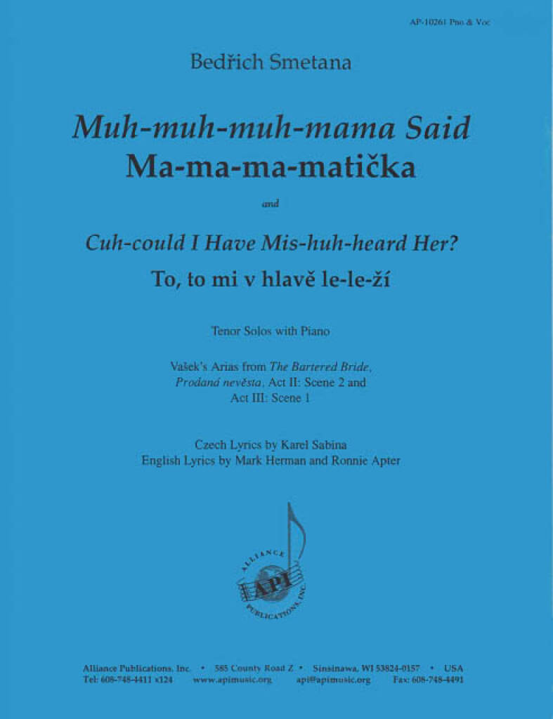Muh-muh-muh-mama Said - 2 Tenor Solos