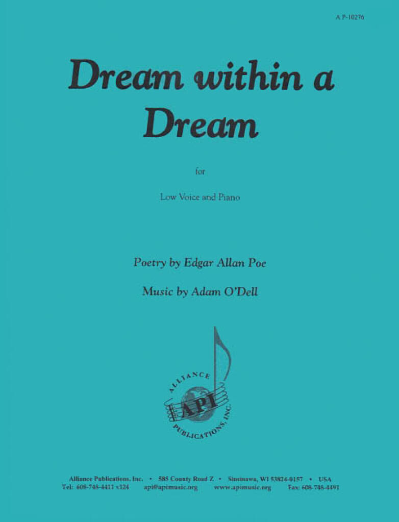 Dream Within A Dream - Voc-pno