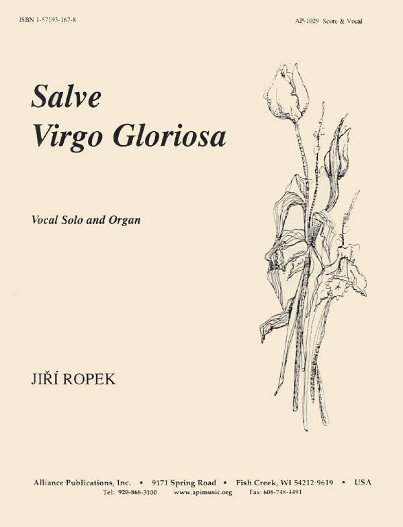 Salve Virgo Gloriosa - Med Voc Solo-org