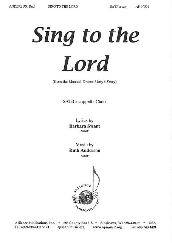 Sing to the Lord a Song