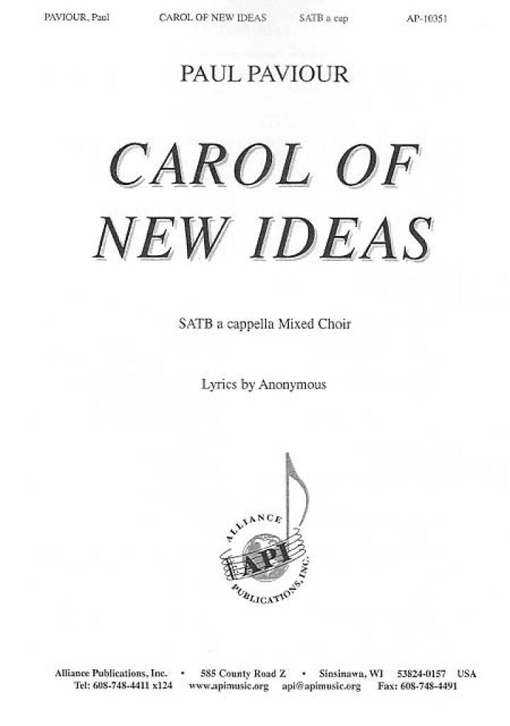 Carol of New Ideas