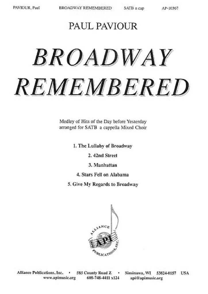 Broadway Remembered