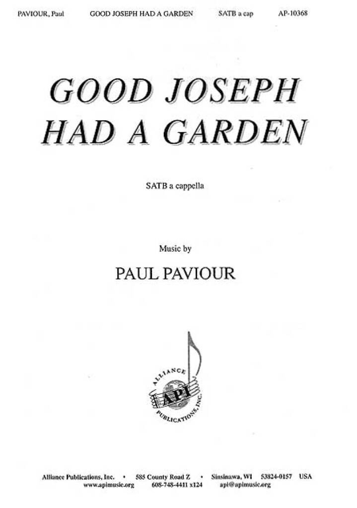 Good Joseph Had a Garden