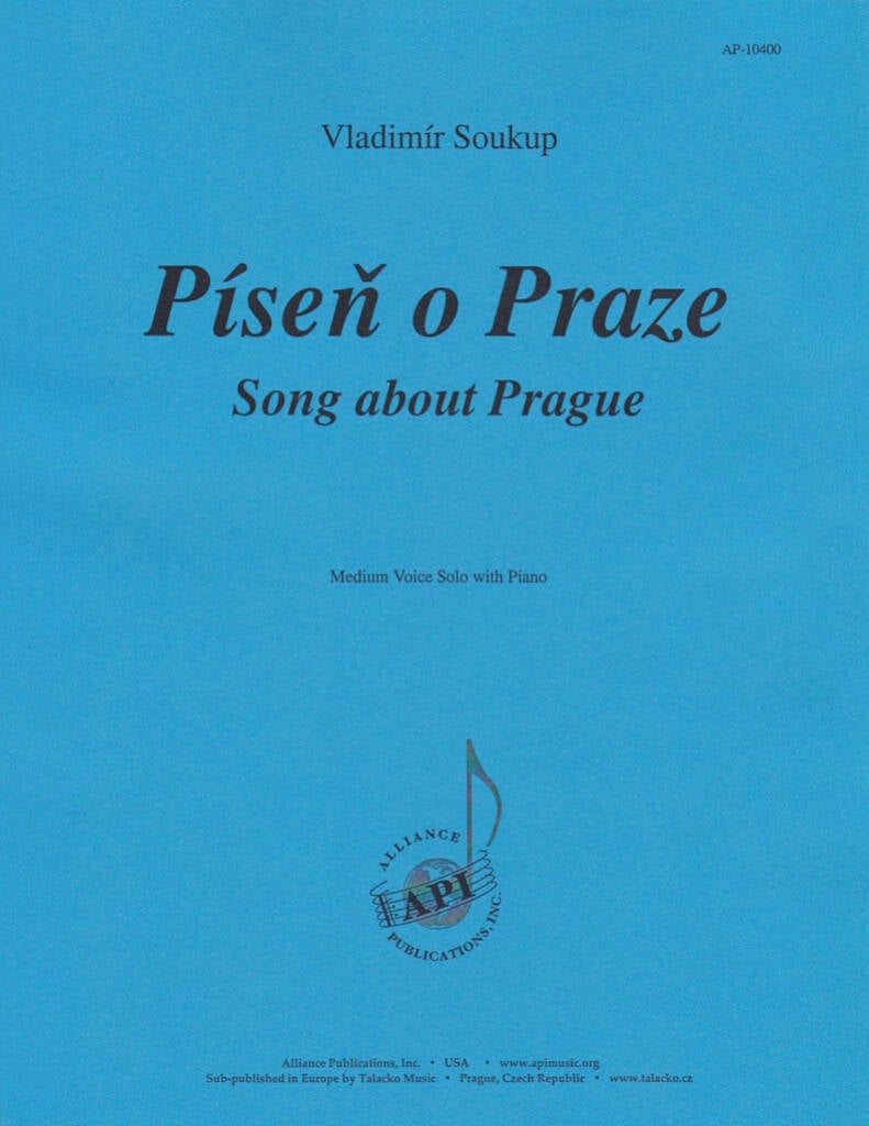 Pisen O Praze (song Of Prague) - Voc Solo-pno