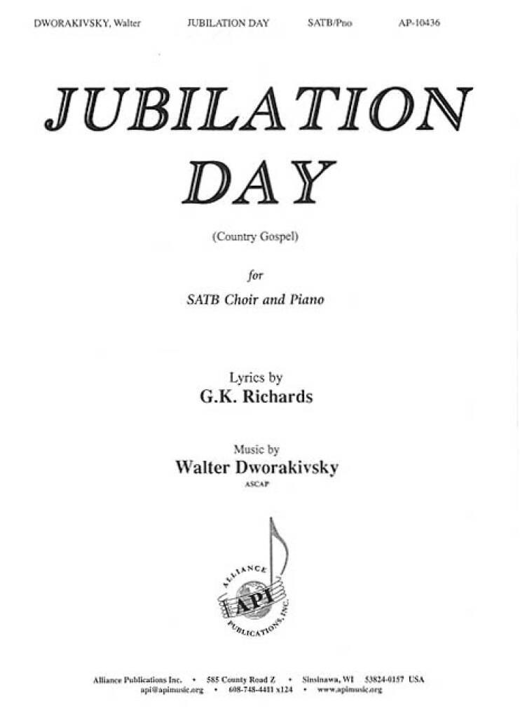 Jubilation Day (Country Gospel)