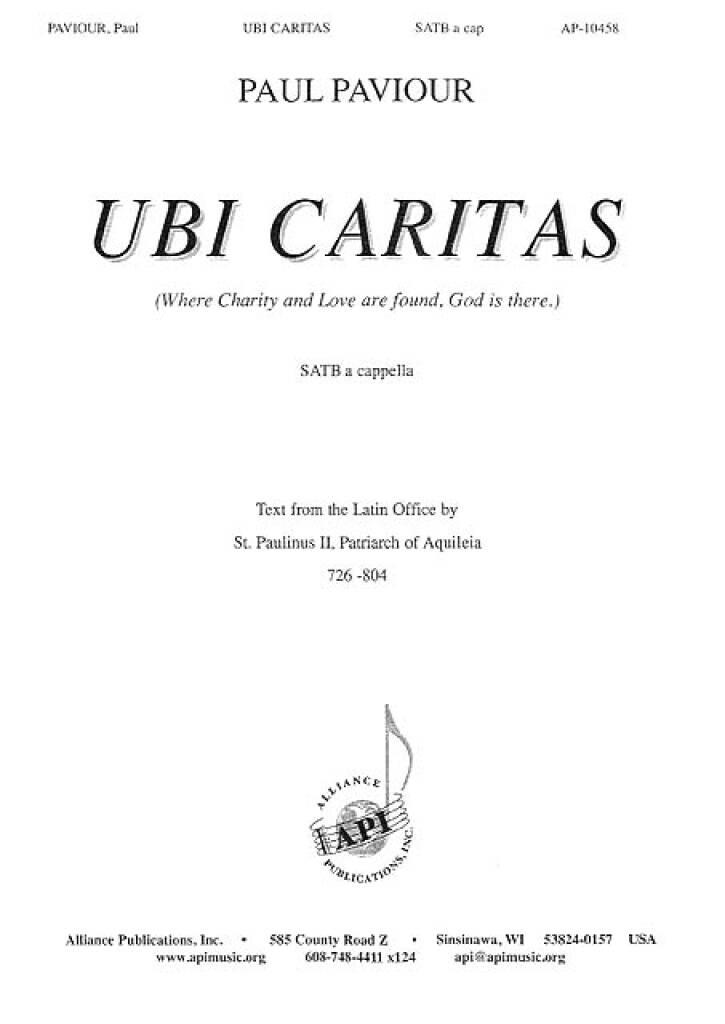 Ubi Caritas (Where Charity and Love Are)