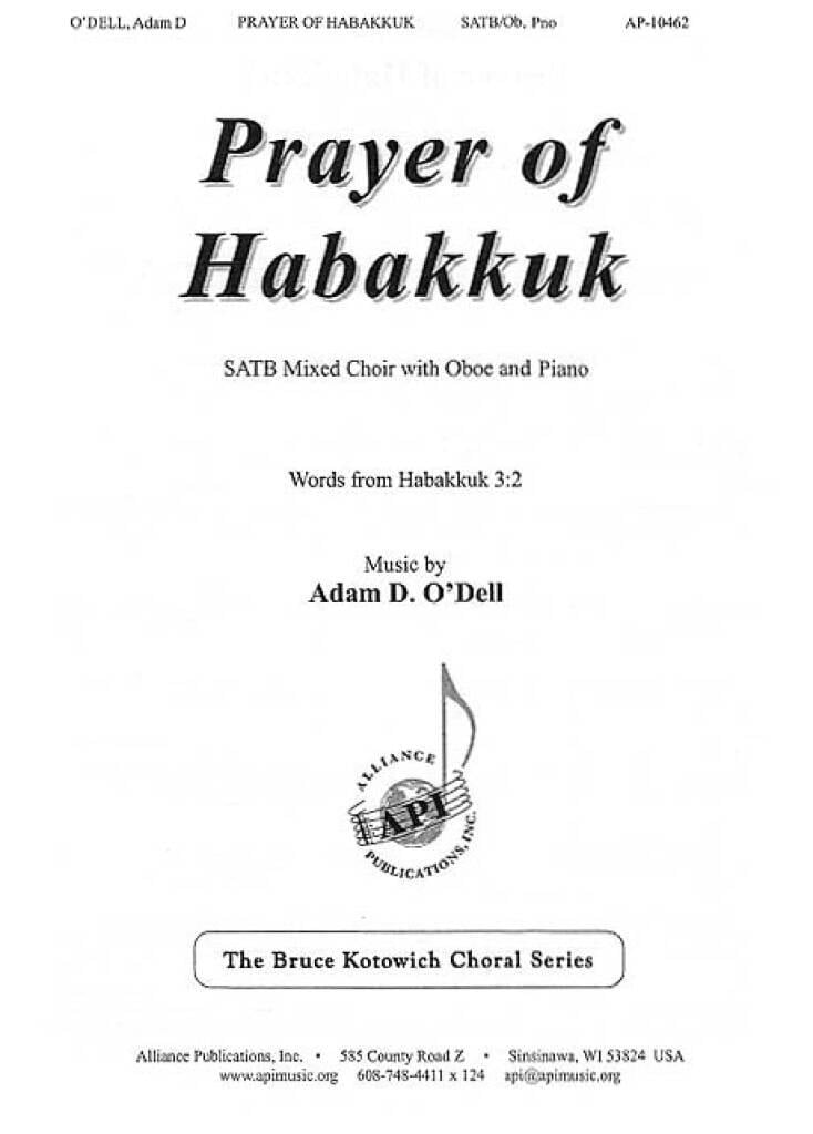 Prayer of Habakkuk