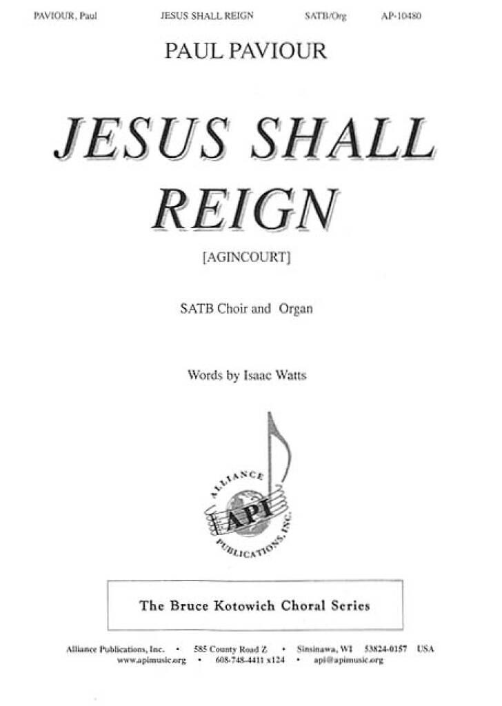 Jesus Shall Reign