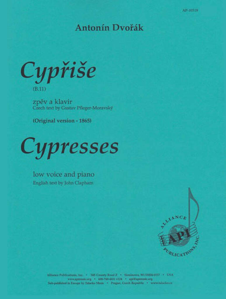 Cypresses - Low Voice/pno