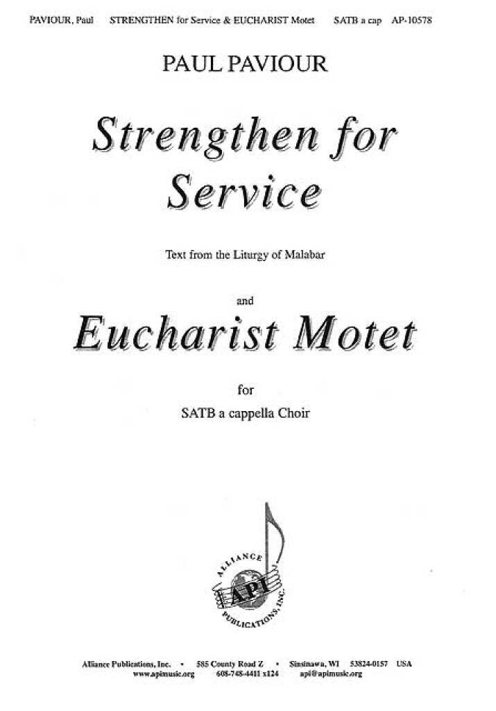 Strengthen for Service and Eucharist Motet
