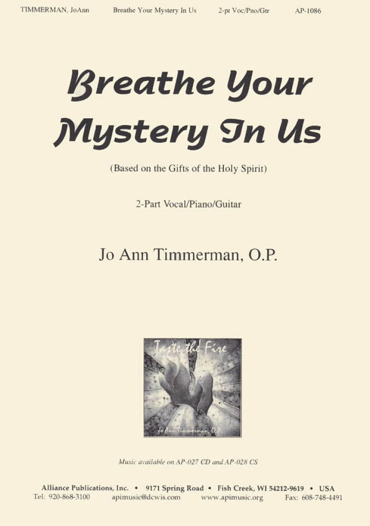 Breathe Your Mystery in Us