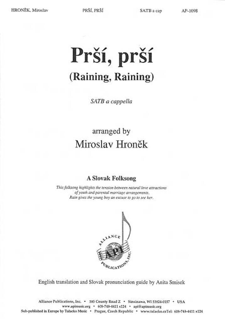 Prsi, Prsi/Rain, Rain