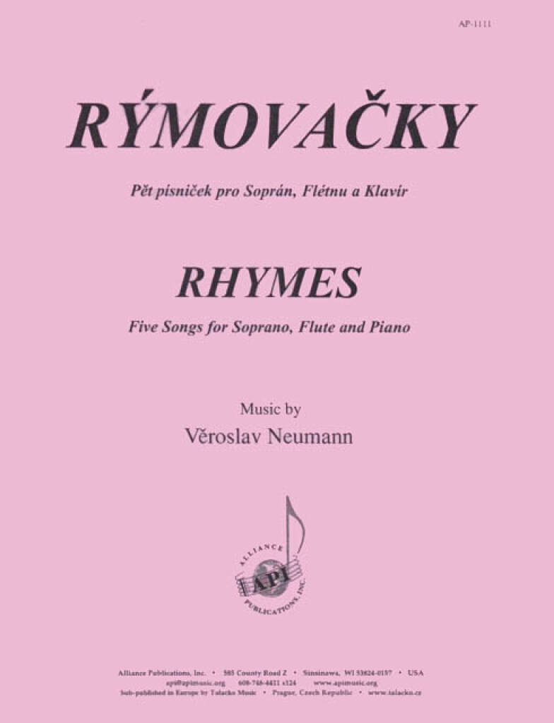 Rymovacky/humorous Rhymes - Unis Chr-pno-fl