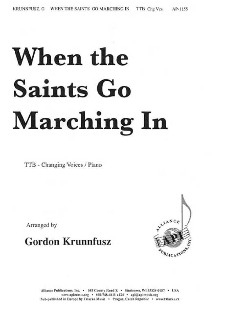 When the Saints Go Marching In