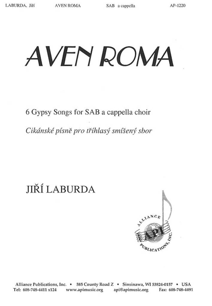Aven Roma (6 Gypsy Songs)