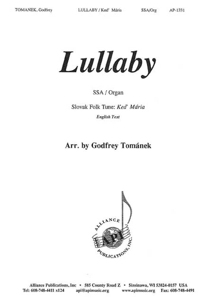 Lullaby/Ked Maria