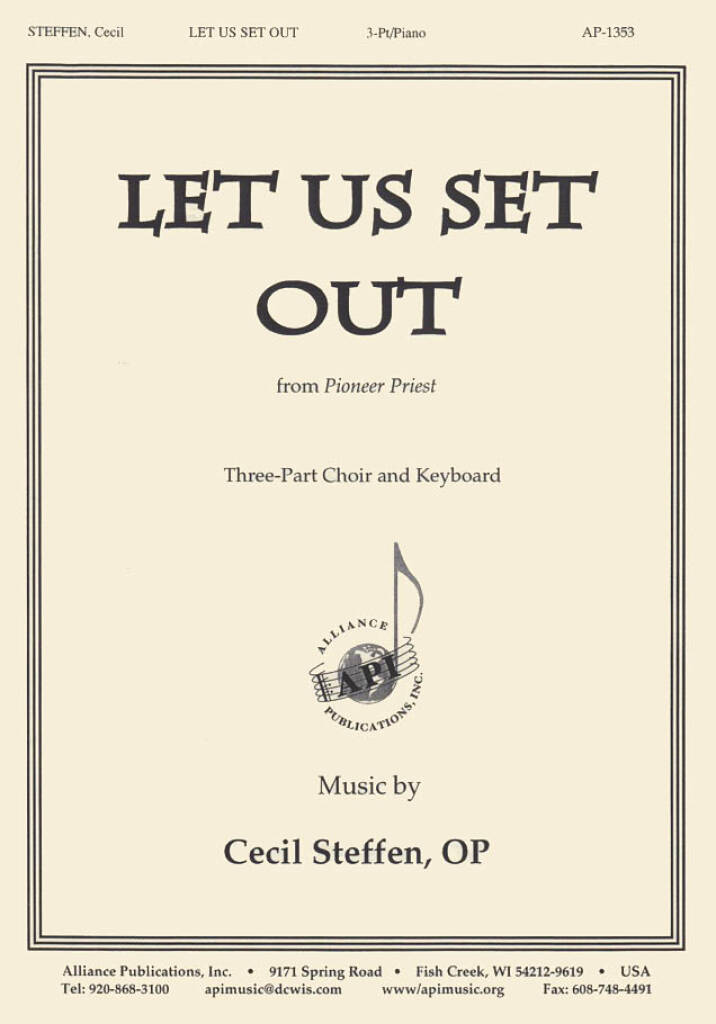 Let Us Set Out