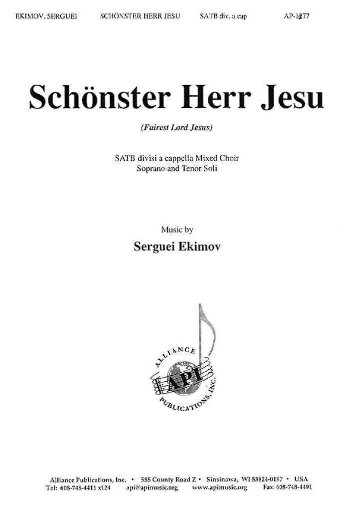 Schonster Herr Jesu