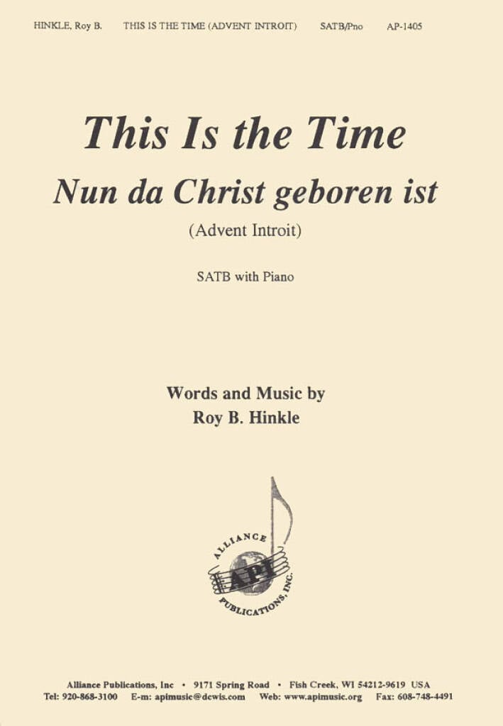 This Is the Time