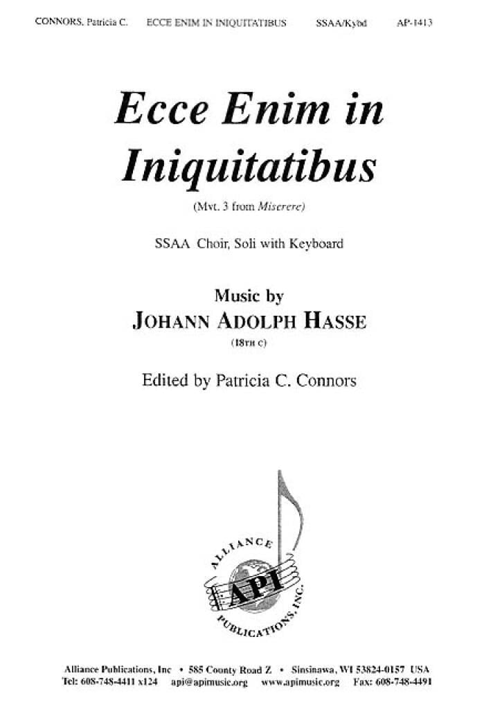 Ecce Enim in Iniquitatibus