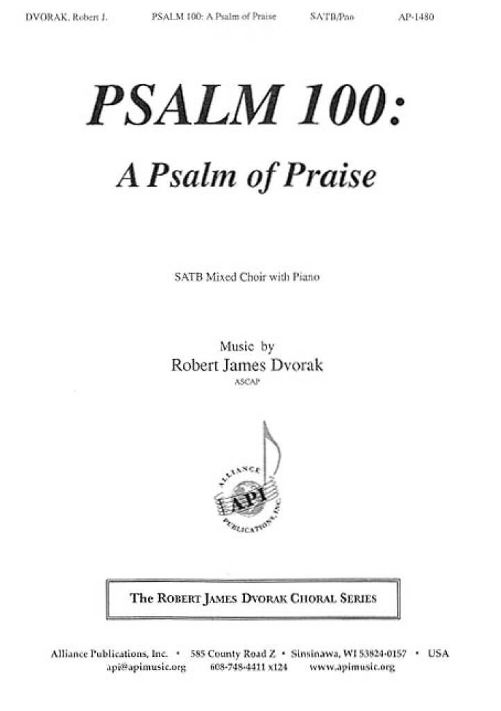 Psalm 100: A Psalm of Praise