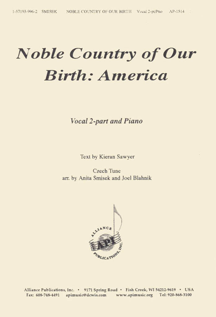 Noble Country of Our Birth: America