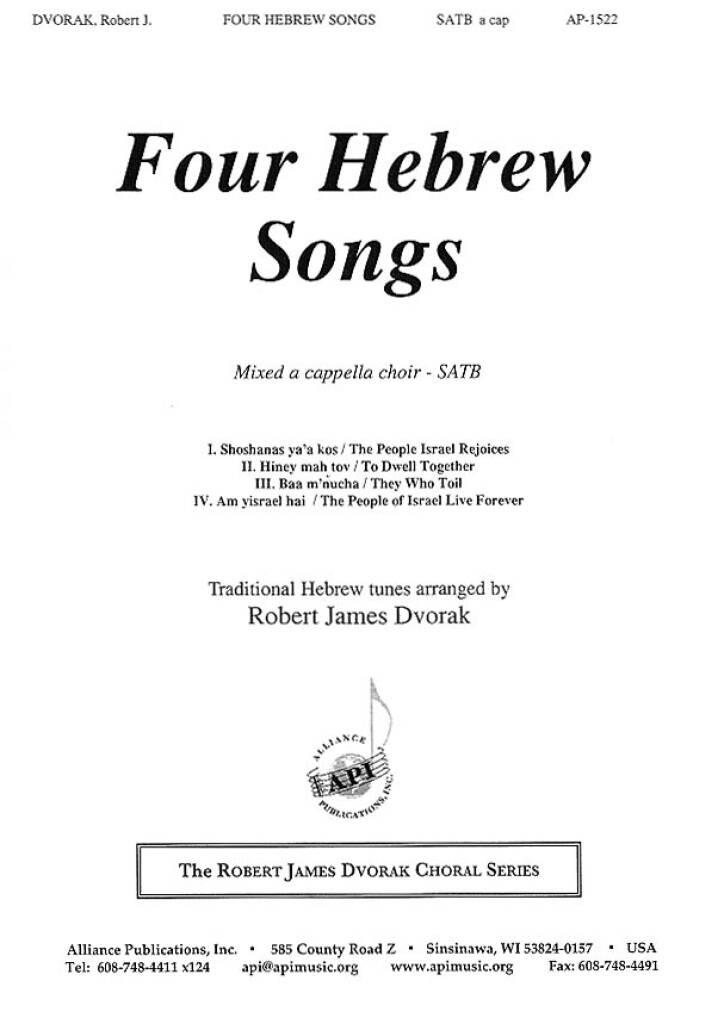 Four Hebrew Songs