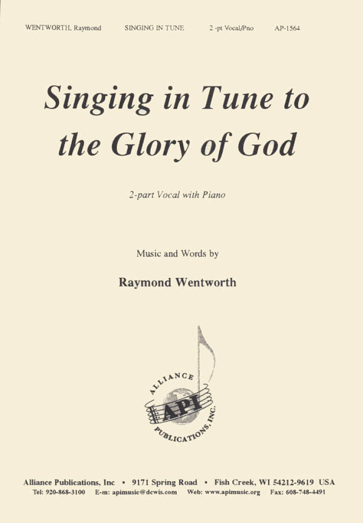 Singing in Tune to the Glory