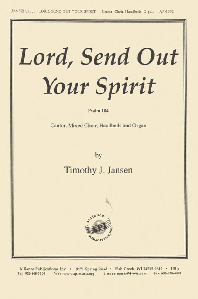 Lord, Send Out Your Spirit - Ps. 104