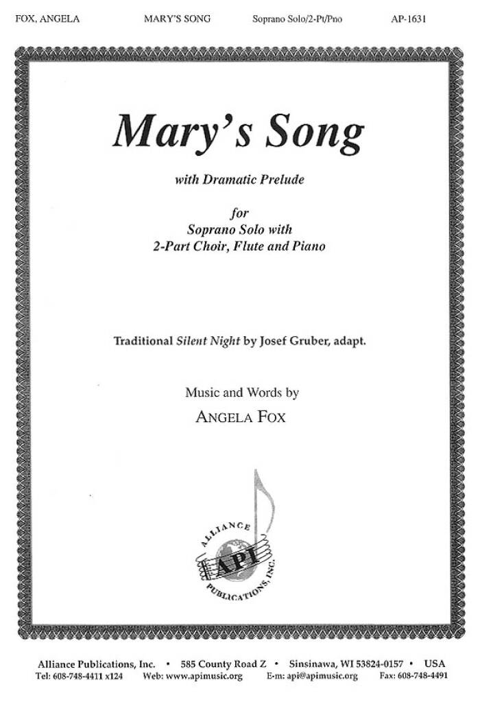 Mary's Song