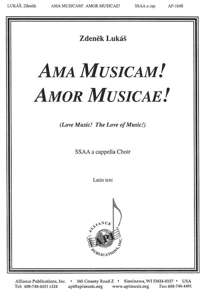 Ama Musicam! Amor Musicae!