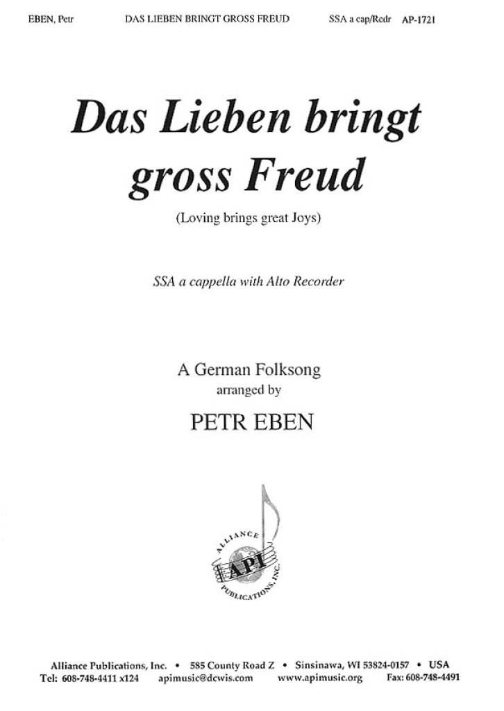 Das Lieben Bringt Gross Freud