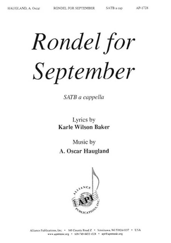 Rondel for September
