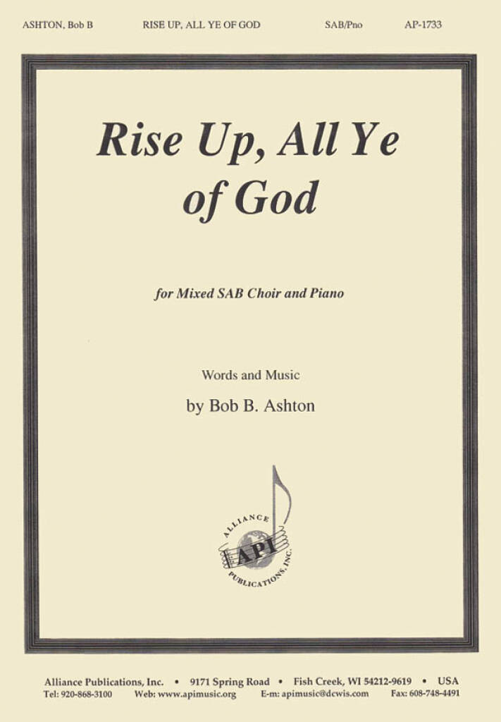 Rise Up, All Ye of God