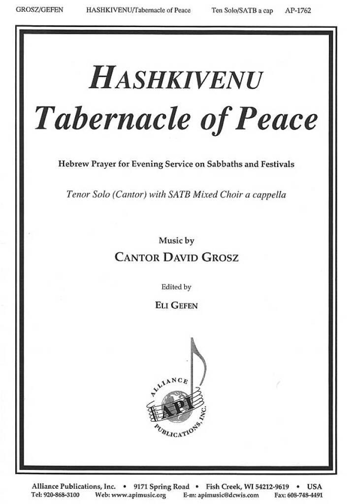Hashkivenu: Tabernacle of Peace