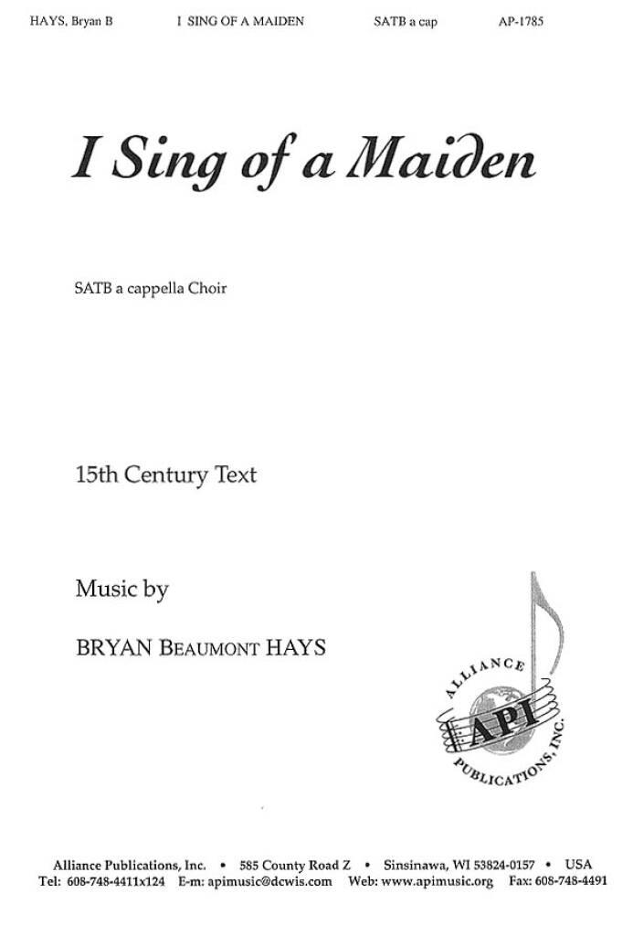 I Sing of a Maiden