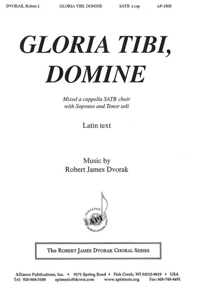 Gloria Tibi, Domine