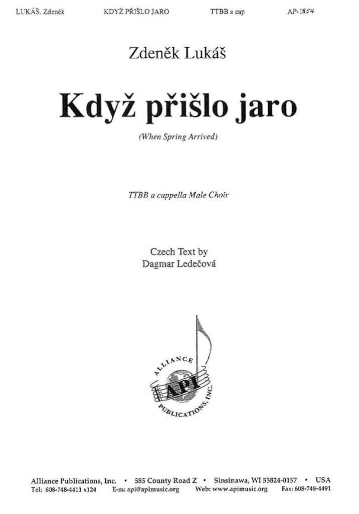Kdyz Prislo Jaro